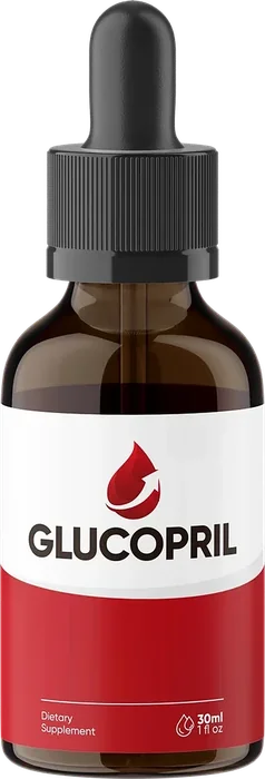 GlucoPril liquid dropper bottle, 30 ml, 30-serving dietary supplement
